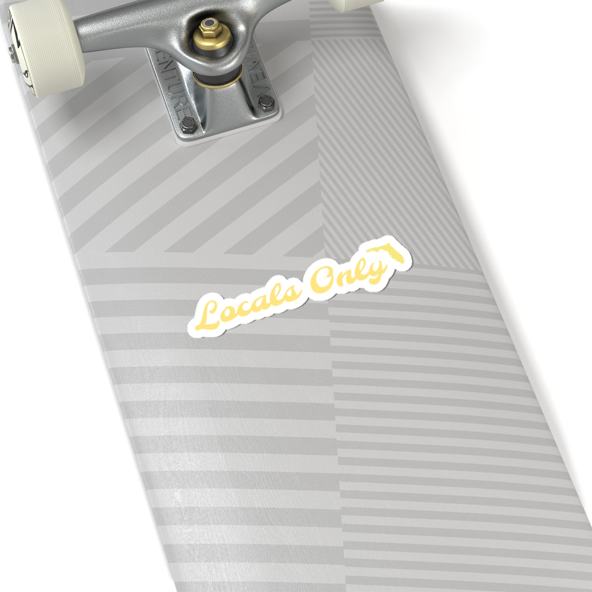 Locals Only Sticker