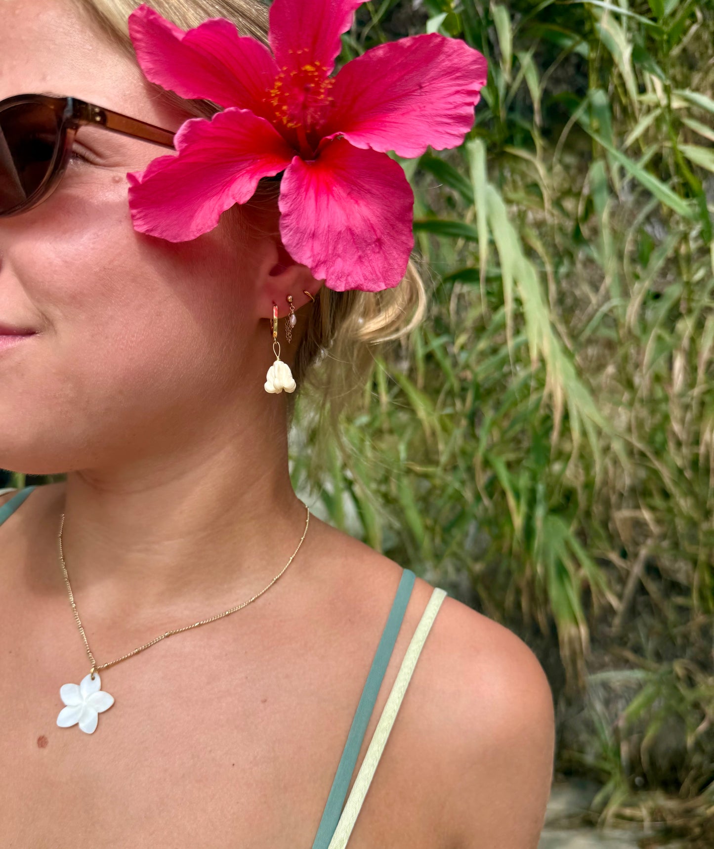 Crown Flower Earrings